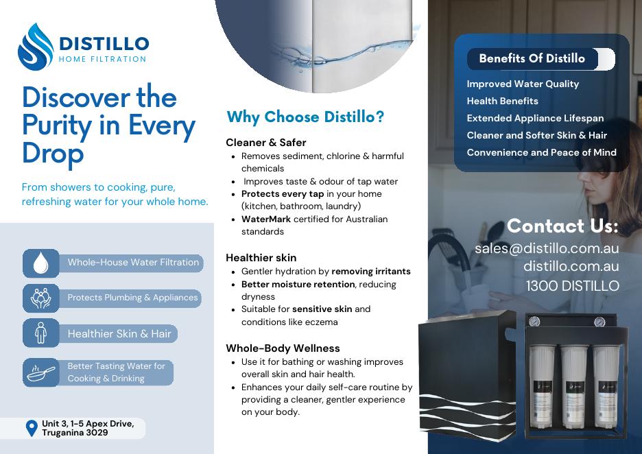 Distillo filtration brochure cover