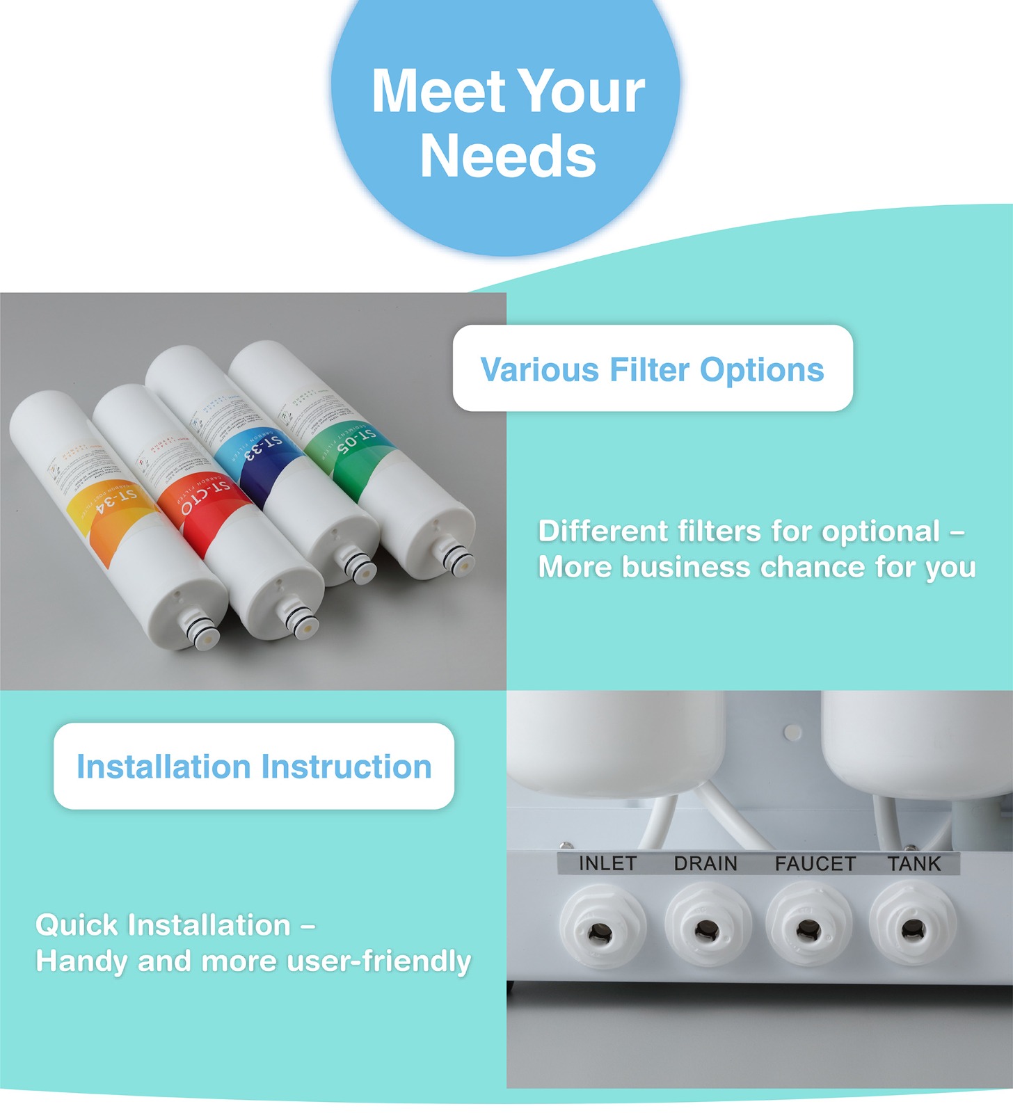 5 Stage Under Sink Water Filter System 4